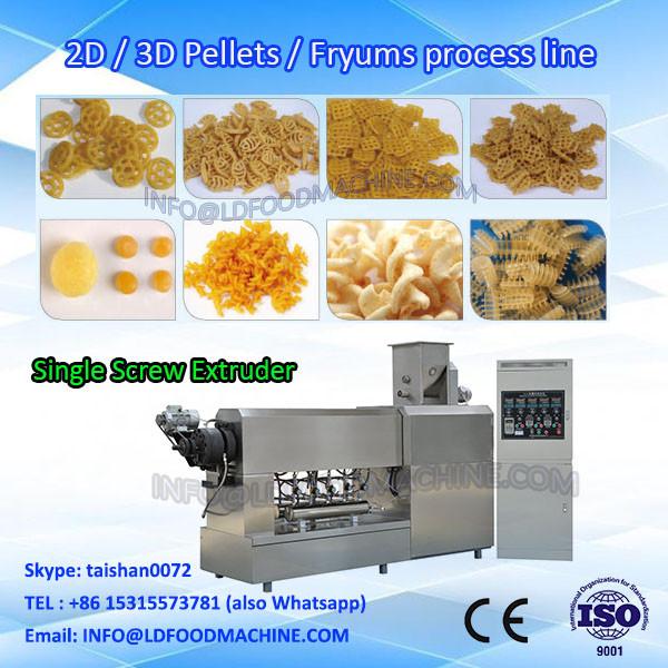 Cone onion ring 3d fryum pellets production degoo extruder line #1 image