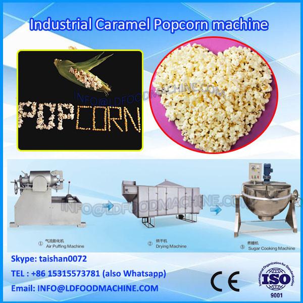 Automatic Cretors Technology Caramel Chocolate Industrial Commercial Hot Air Popcorn Machine #1 image