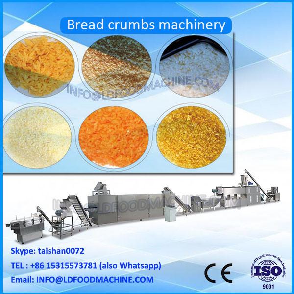 200-250kg/h Red Yellow White PLD Breadcrumbs Flake Pellet Snack Food Extruding Machine Equipment #1 image