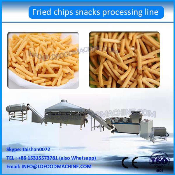 100kg/h Fried bugle snacks Machine #1 image