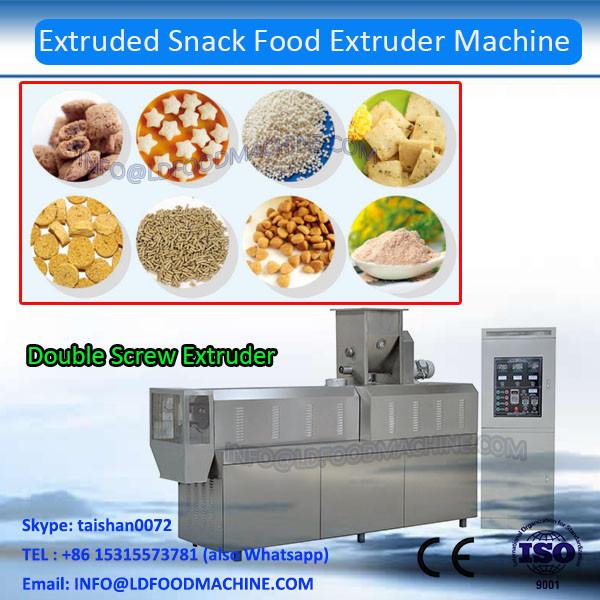 Automatic extruder 3D pellet frying snack food processing line for sale #1 image