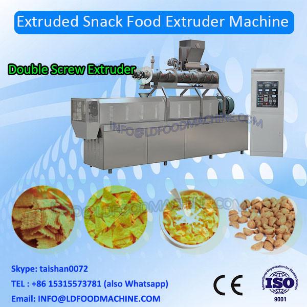 100kg/h fried bugle snacks production line #1 image