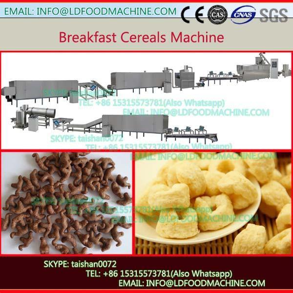 150 kg/hour corn flakes breakfast cereals making machine #1 image